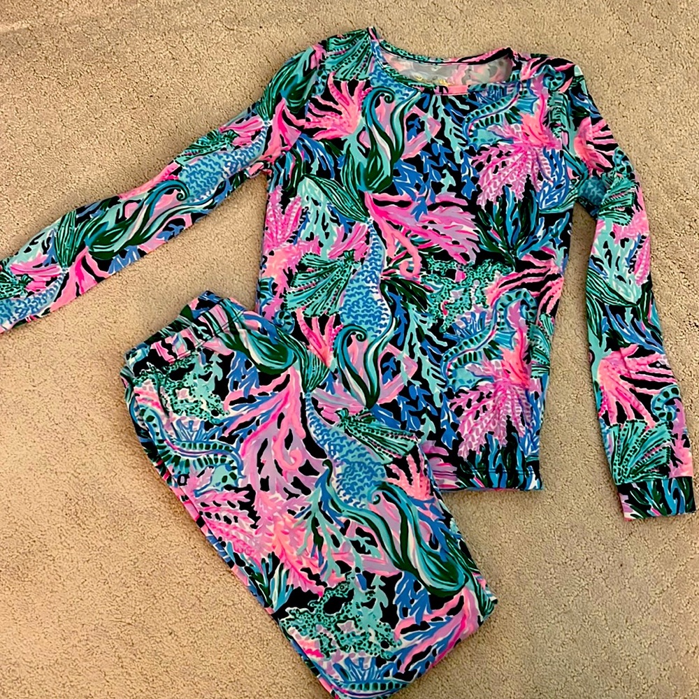 Lilly Pulitzer pajama set
